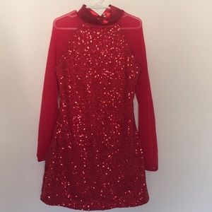 Ice skate performance dress